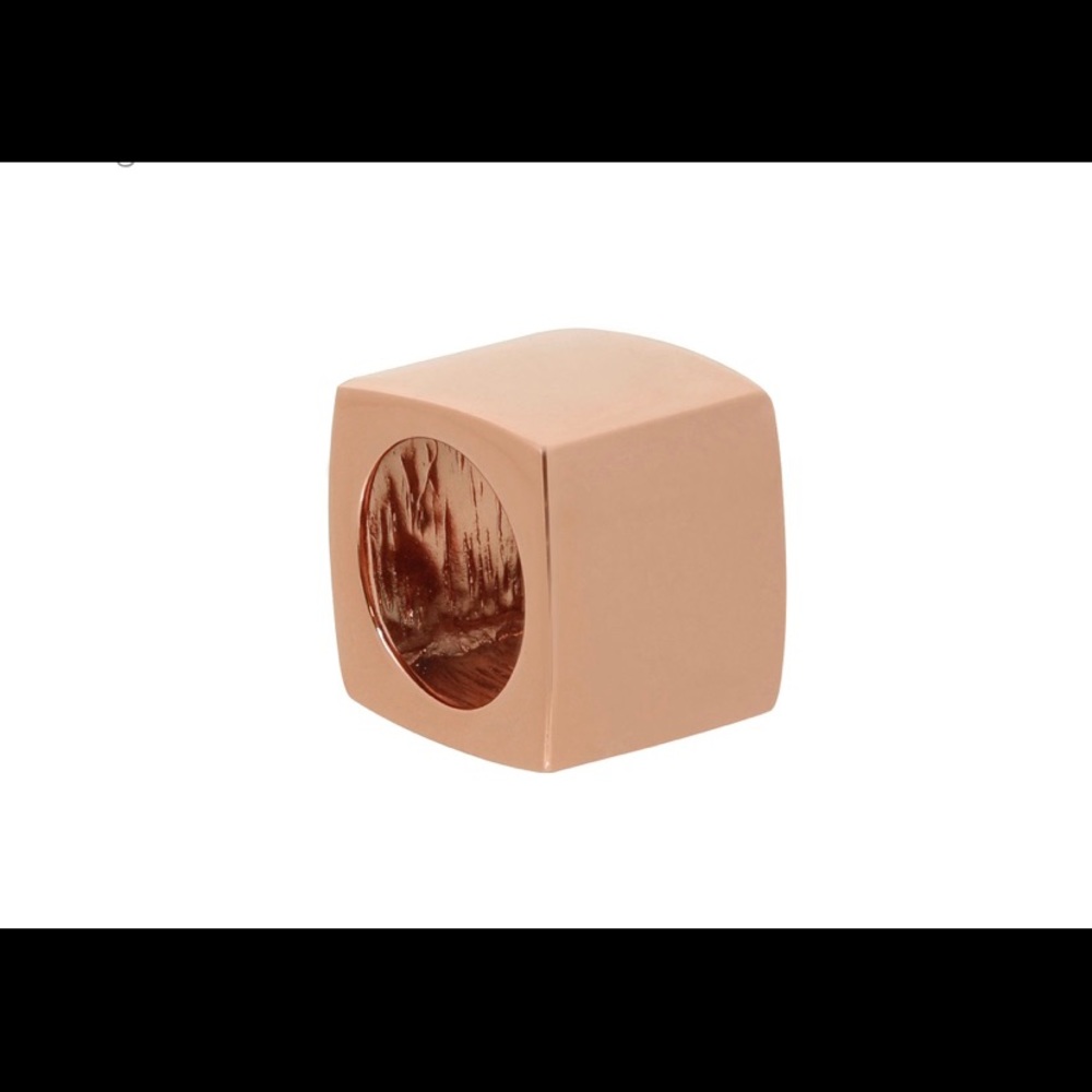 Traci Lynn Rose Gold Perfect Square Ring